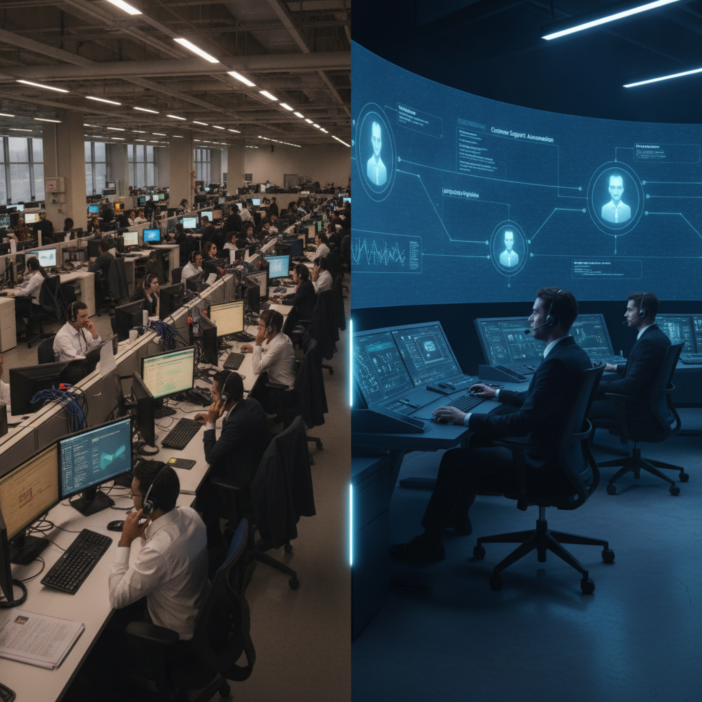 Traditional BPO vs AI BPO — illustration 2
